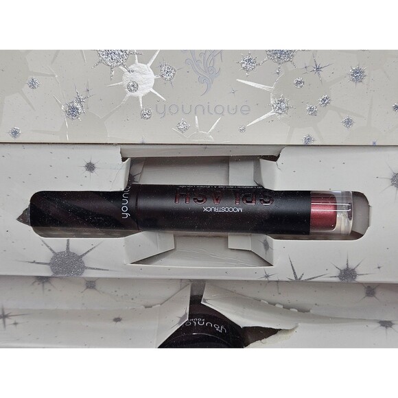 Younique Moodstruck Gift Set Splash Lipstick Secure & Cherished Cream Shadow New - Picture 2 of 6